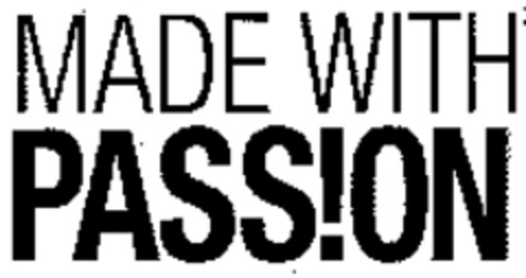 MADE WITH PASS!ON Logo (WIPO, 24.08.2004)