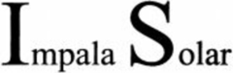 Impala Solar Logo (WIPO, 08.11.2010)