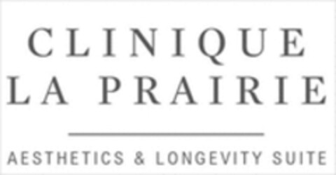 CLINIQUE LA PRAIRIE AESTHETICS & LONGEVITY SUITE Logo (WIPO, 11.03.2020)