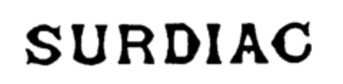 SURDIAC Logo (WIPO, 24.02.1953)