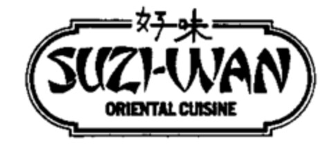 SUZI-WAN ORIENTAL CUISINE Logo (WIPO, 12.06.1973)