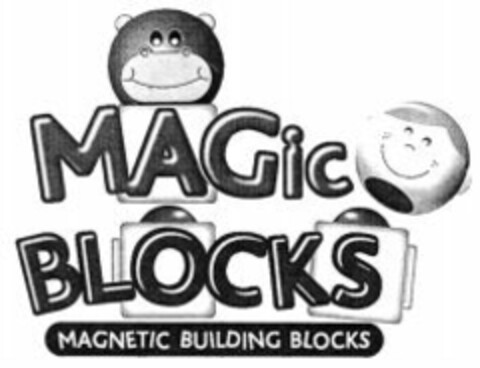 MAGIC BLOCKS MAGNETIC BUILDING BLOCKS Logo (WIPO, 09/03/2007)