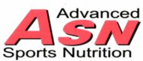 ASN Advanced Sports Nutrition Logo (WIPO, 16.01.2008)