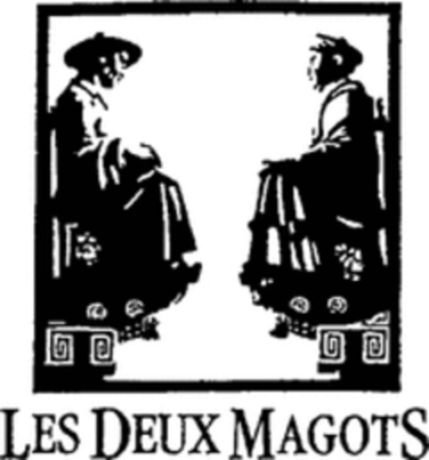 LES DEUX MAGOTS Logo (WIPO, 02.01.2008)