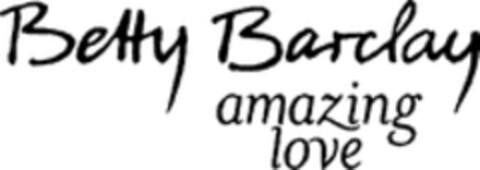 Betty Barclay amazing love Logo (WIPO, 20.03.2009)