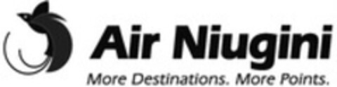 Air Niugini More Destinations. More Points. Logo (WIPO, 22.07.2009)