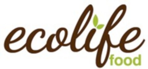 ecolife food Logo (WIPO, 12/18/2015)