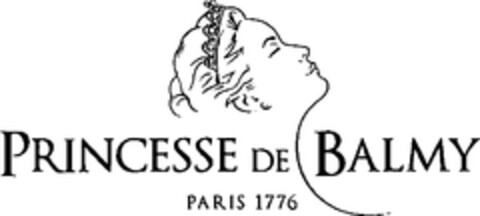 PRINCESSE DE BALMY PARIS 1776 Logo (WIPO, 12.08.2015)