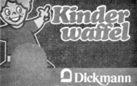 Kinder waffel Dickmann Logo (WIPO, 14.12.1978)
