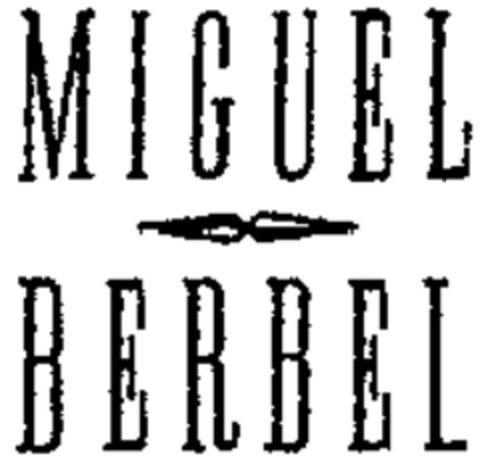 MIGUEL BERBEL Logo (WIPO, 06/01/2000)