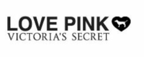 LOVE PINK VICTORIA'S SECRET Logo (WIPO, 02/10/2011)