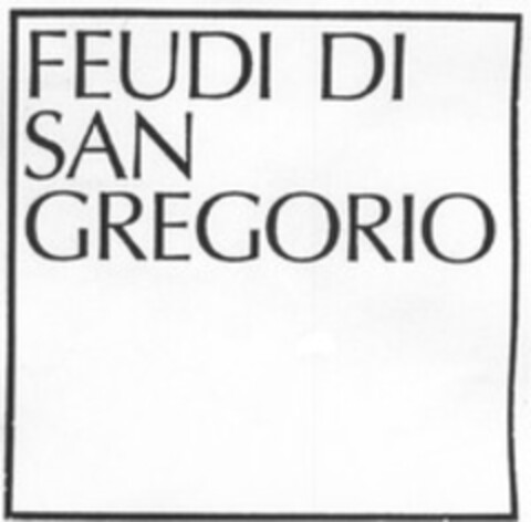 FEUDI DI SAN GREGORIO Logo (WIPO, 25.09.2012)