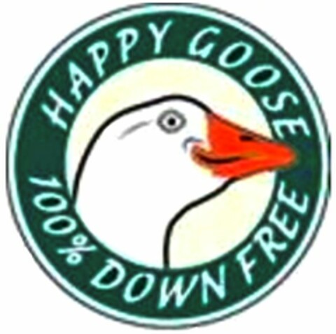 HAPPY GOOSE 100% DOWN FREE Logo (WIPO, 21.03.2014)
