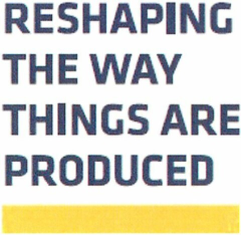 RESHAPING THE WAY THINGS ARE PRODUCED Logo (WIPO, 11.12.2014)