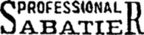 PROFESSIONAL SABATIER Logo (WIPO, 03/17/1969)