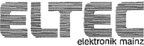 ELTEC elektronik mainz Logo (WIPO, 18.08.1998)