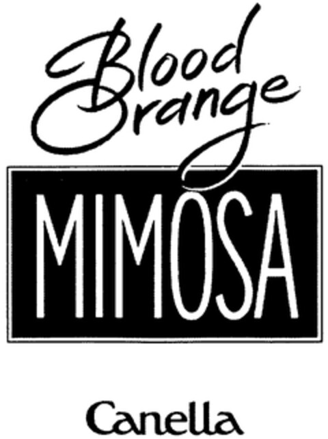 Blood Orange MIMOSA Canella Logo (WIPO, 03/30/2010)