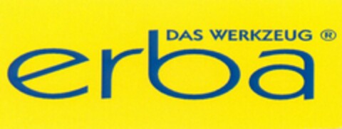 erba DAS WERKZEUG Logo (WIPO, 16.06.2010)