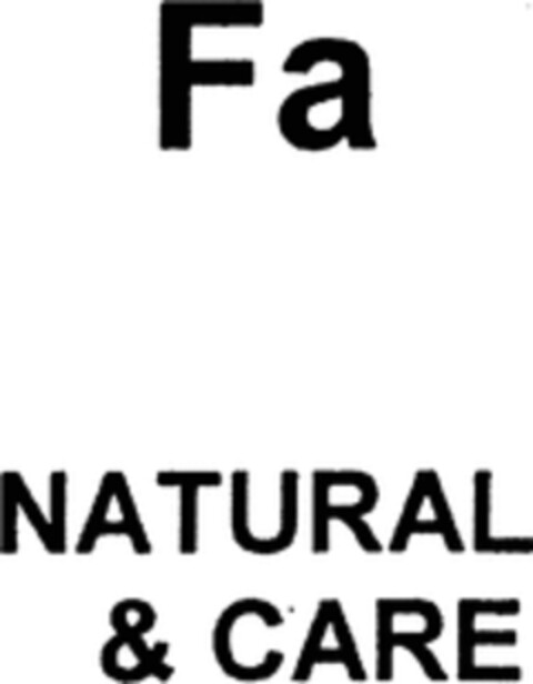Fa NATURAL & CARE Logo (WIPO, 02.09.2011)