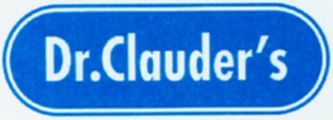 Dr. Clauder's Logo (WIPO, 11/15/2011)