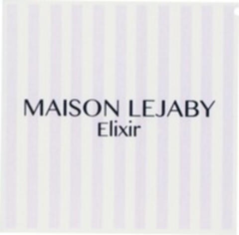 MAISON LEJABY Elixir Logo (WIPO, 26.12.2012)