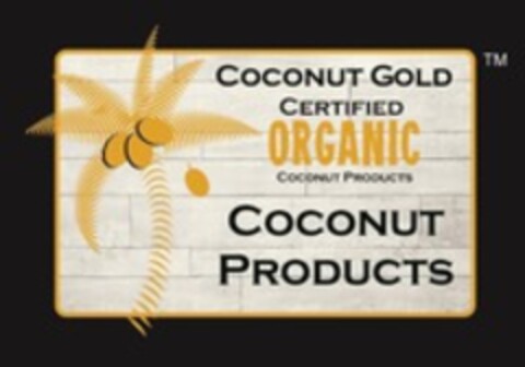 COCONUT GOLD CERTIFIED ORGANIC COCONUT PRODUCTS COCONUT PRODUCTS Logo (WIPO, 11.11.2016)