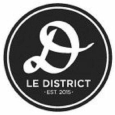 D LE DISTRICT .EST 2015. Logo (WIPO, 04.05.2018)