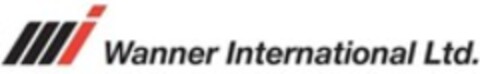 WI Wanner International Ltd. Logo (WIPO, 24.12.2019)