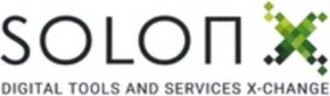 SOLON X DIGITAL TOOLS AND SERVICES X-CHANGE Logo (WIPO, 24.06.2020)