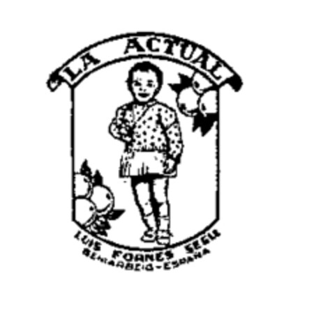 LA ACTUAL Logo (WIPO, 12.06.1968)