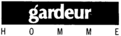 gardeur HOMME Logo (WIPO, 13.12.1988)