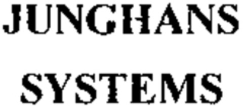 JUNGHANS SYSTEMS Logo (WIPO, 13.05.1998)