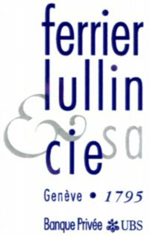 ferrier lullin cie sa Genève 1795 Banque Privée UBS Logo (WIPO, 29.03.1999)