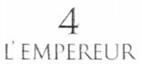 4 L'EMPEREUR Logo (WIPO, 12/02/2008)