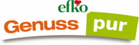 efko Genuss pur Logo (WIPO, 30.06.2017)