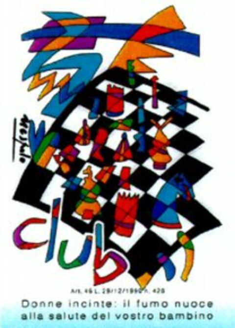 club Donne incinte: il fumo nuoce alla salute del vostro bambino Logo (WIPO, 20.11.1997)