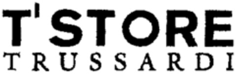 T'STORE TRUSSARDI Logo (WIPO, 11.07.2000)
