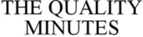 THE QUALITY MINUTES Logo (WIPO, 12/19/2007)