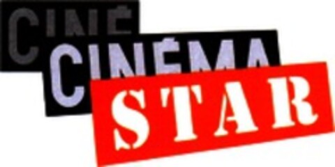 CINÉ CINÉMA STAR Logo (WIPO, 12.12.2008)