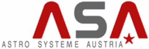 ASA ASTRO SYSTEME AUSTRIA Logo (WIPO, 05/08/2009)