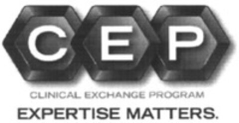 CEP CLINICAL EXCHANGE PROGRAM EXPERTISE MATTERS. Logo (WIPO, 01.08.2013)