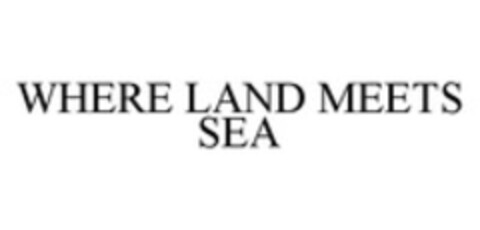 WHERE LAND MEETS SEA Logo (WIPO, 12/24/2014)