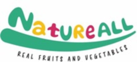 NATUREALL REAL FRUITS AND VEGETABLES Logo (WIPO, 10.03.2023)