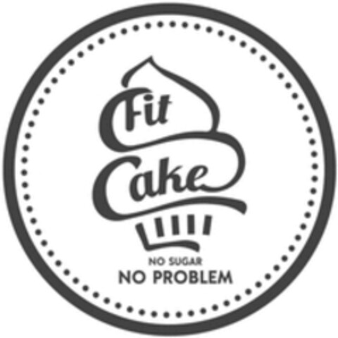 Fit Cake NO SUGAR NO PROBLEM Logo (WIPO, 25.03.2023)