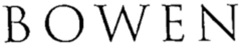 BOWEN Logo (WIPO, 09.07.1997)