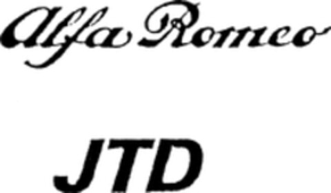 Alfa Romeo JTD Logo (WIPO, 08.10.1997)