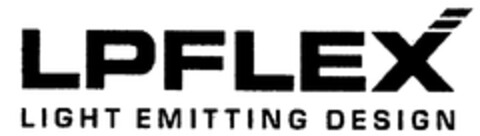 LPFLEX LIGHT EMITTING DESIGN Logo (WIPO, 05.06.2008)