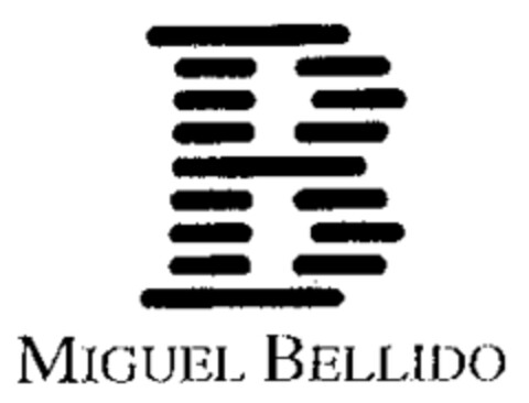 B MIGUEL BELLIDO Logo (WIPO, 01.09.1995)
