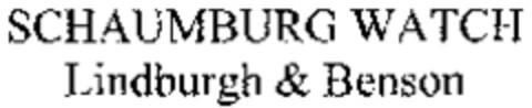 SCHAUMBURG WATCH Lindburgh & Benson Logo (WIPO, 15.05.2008)