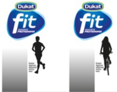Dukat fit BOGATO PROTEINIMA Logo (WIPO, 09.05.2016)